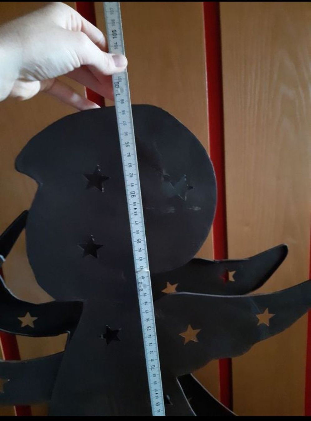 Tutte le decorazioni: Adventszeit Deko: Metall-Engel mit Sternen – Usato da Ettiswil venduto da 68othmar 3