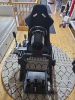 Racing Stuhl inkl. Thrustmaster Lenkrad, Pedalset, Shift