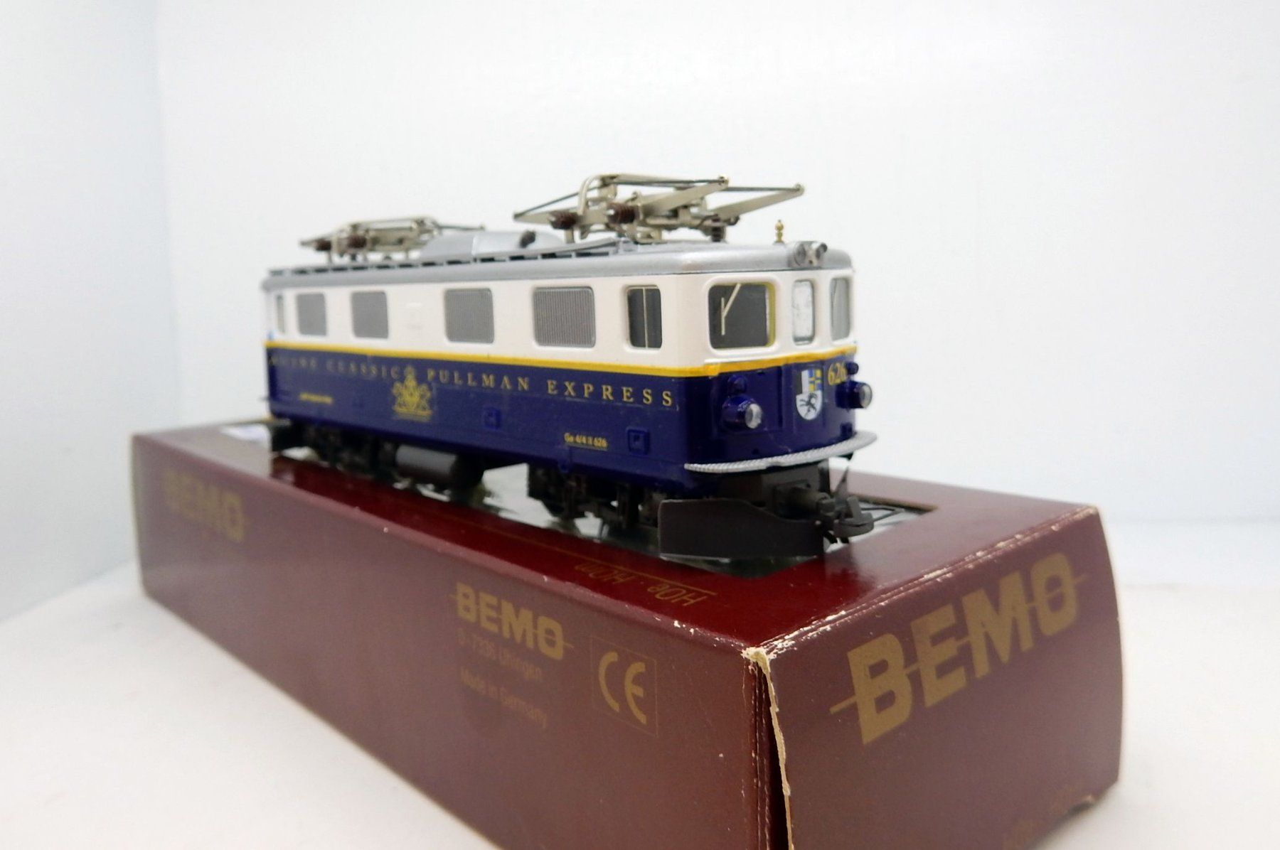 Bemo Modellini di ferrovie: Hom - RhB "Alpine Classic Pullmann- Locomoteur Ge 4/4  I – Usato da Locarno venduto da Gudrun2