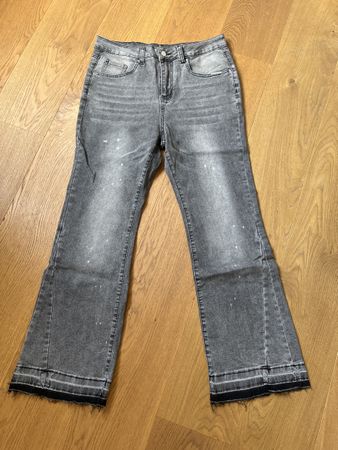 Jeans grau Grösse 38
