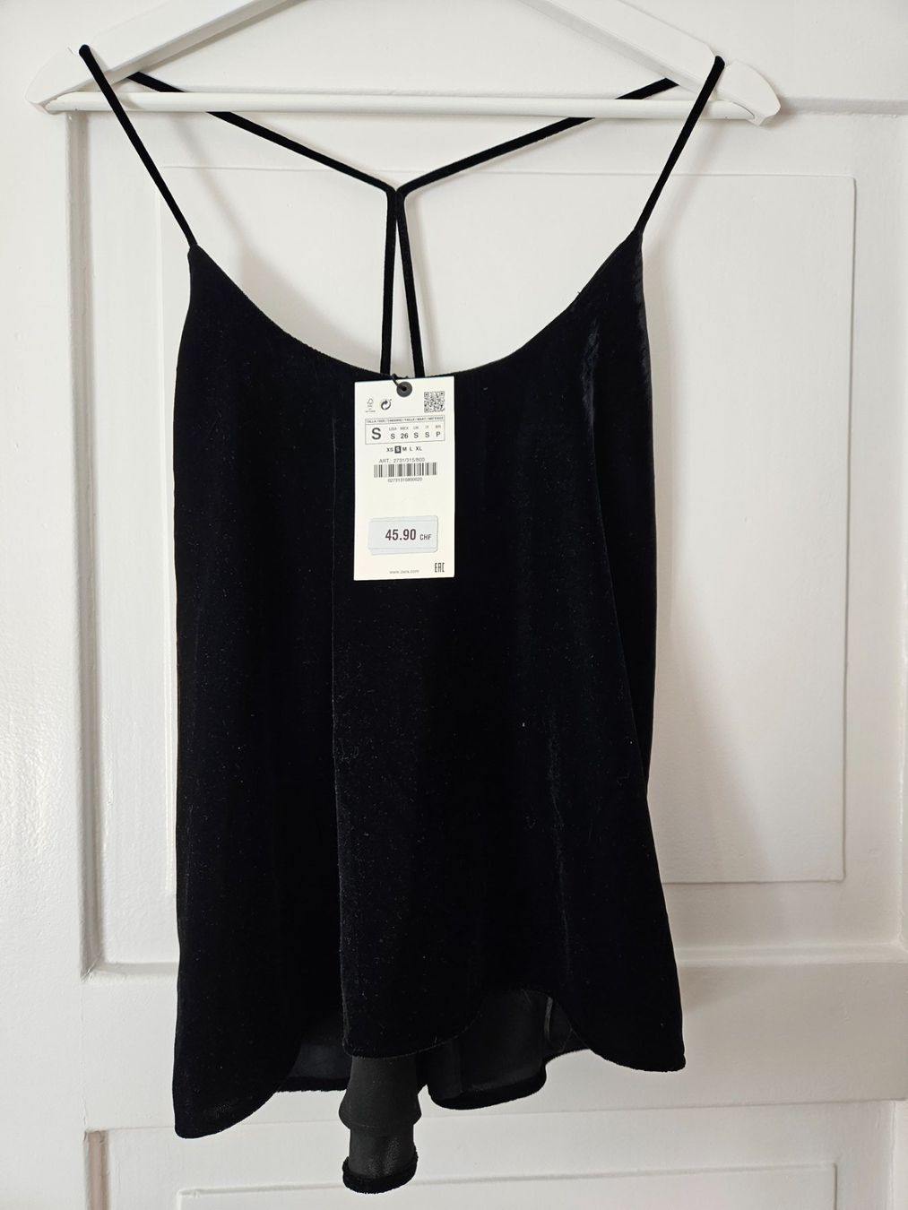 Zara Top: Shwarzers Top Grösse S – Nuovo e nell'imballaggio originale da Bern venduto da Najarasarah