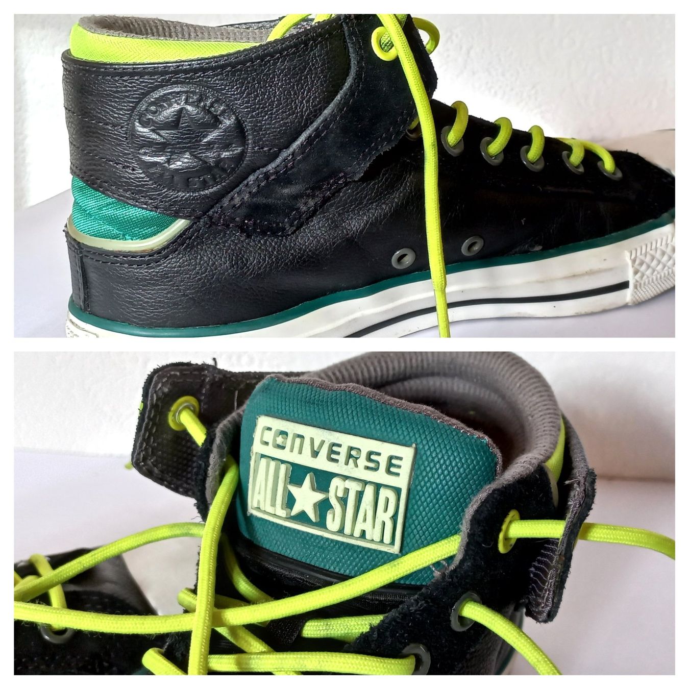 Converse Scarpe da uomo: Converse Herren Leder Sneaker Gr. 41,5 – Usato da Bévilard venduto da belkin 7