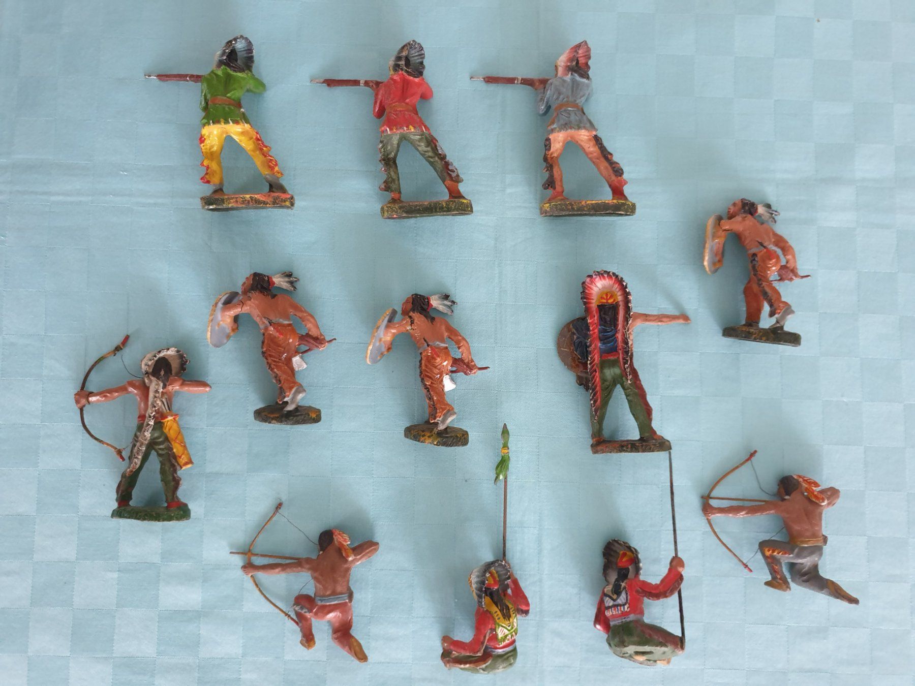 Statuette: alte Wilder Westen Masse Figuren – Usato da Mörschwil venduto da spirspi 3