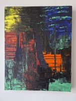 Abstraktes Gemälde, moderne Kunst,handmade 30×24×4