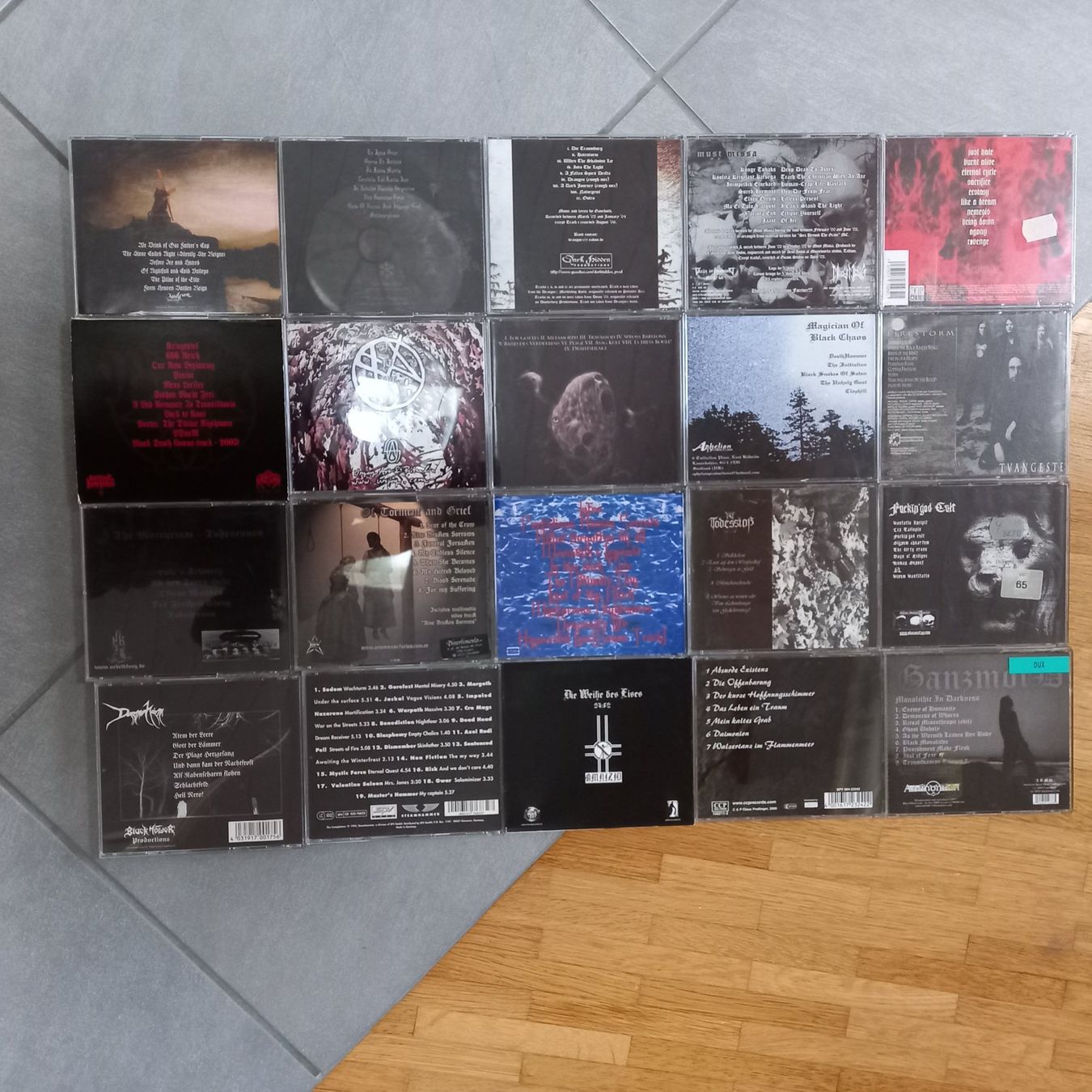 CD: 20 black metal cd – Usato da St-Cergue venduto da VeganWarrior 3