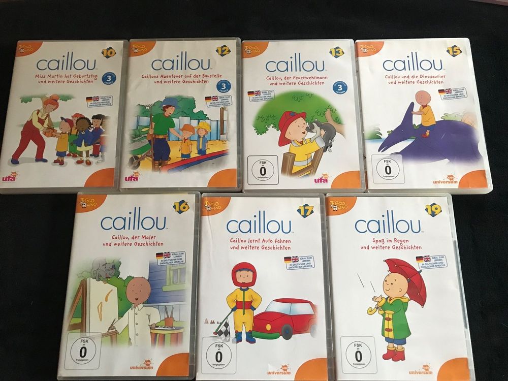 caillou dvd (Gebraucht) in Höchstetten für CHF 15 – mit Lieferung auf ...