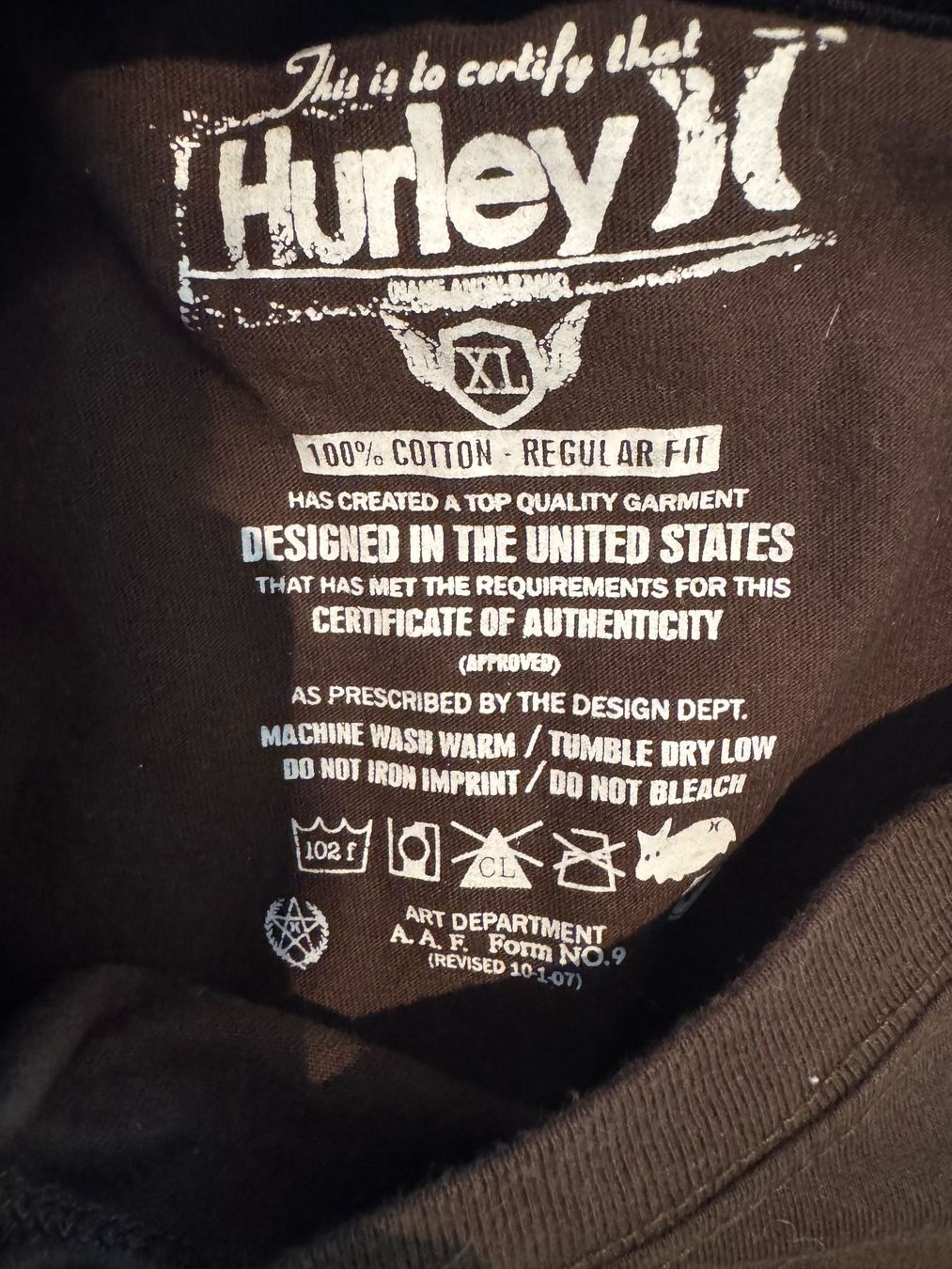 T-shirts: Hurley T-Shirt – D'occasion à Dielsdorf par Anthony111 2