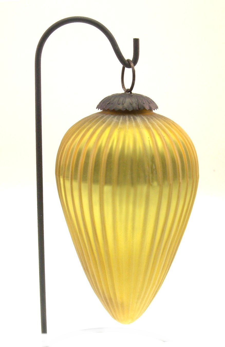 Tutte le decorazioni: Weihnachtskugel Glaspendel Biedermeier Stil massiv Glas – Usato da Langenthal venduto da Antik_Huesli 1