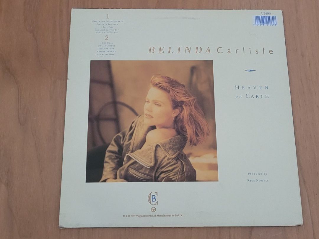 Dischi in vinile: LP  Belinda Carlisle – Usato da Martigny venduto da MZ-67 1