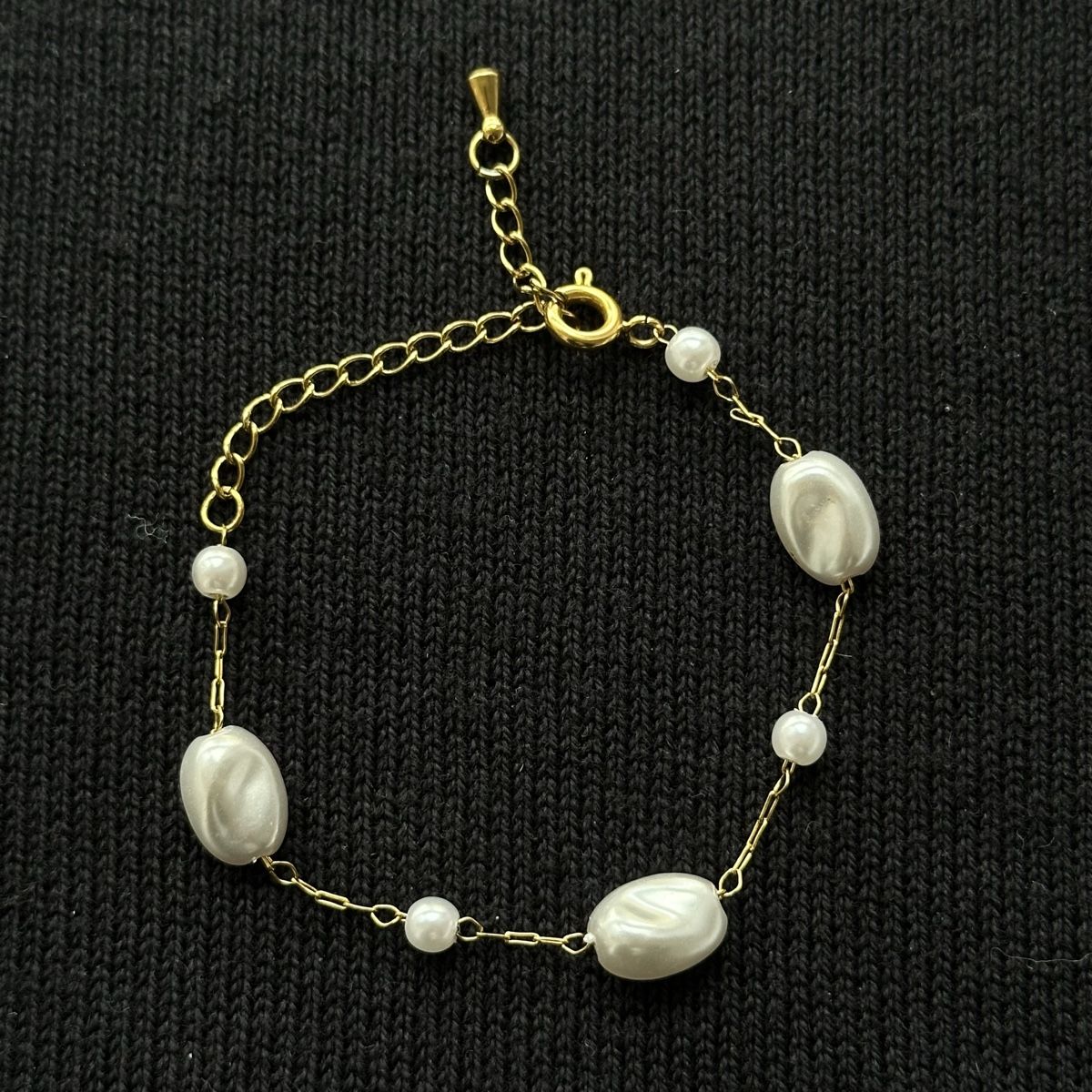 Bracciali & Braccialetti: 18KGP Perlen Armkette Gold Farbe – Nuovo (secondo la descrizione) da Givisiez venduto da dor_xb9k 3