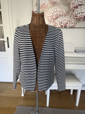 Only Blazer, blau gestreift, 38