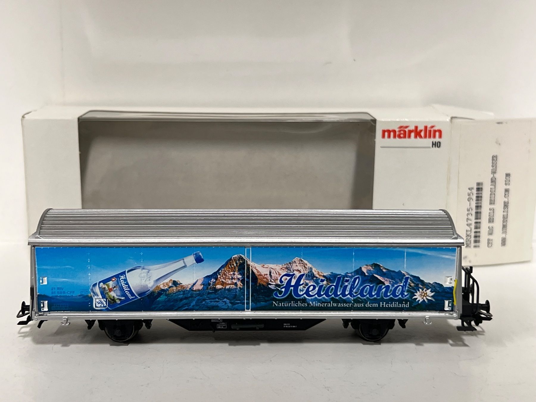 Märklin Modellini di ferrovie: Märklin CFF WAGEN  HBILS HEIDILAND-WASSER – Nuovo (secondo la descrizione) da Neuenhof venduto da ludovicco 1