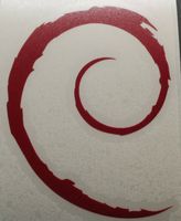🌀 Debian Logo Vinyl-Sticker