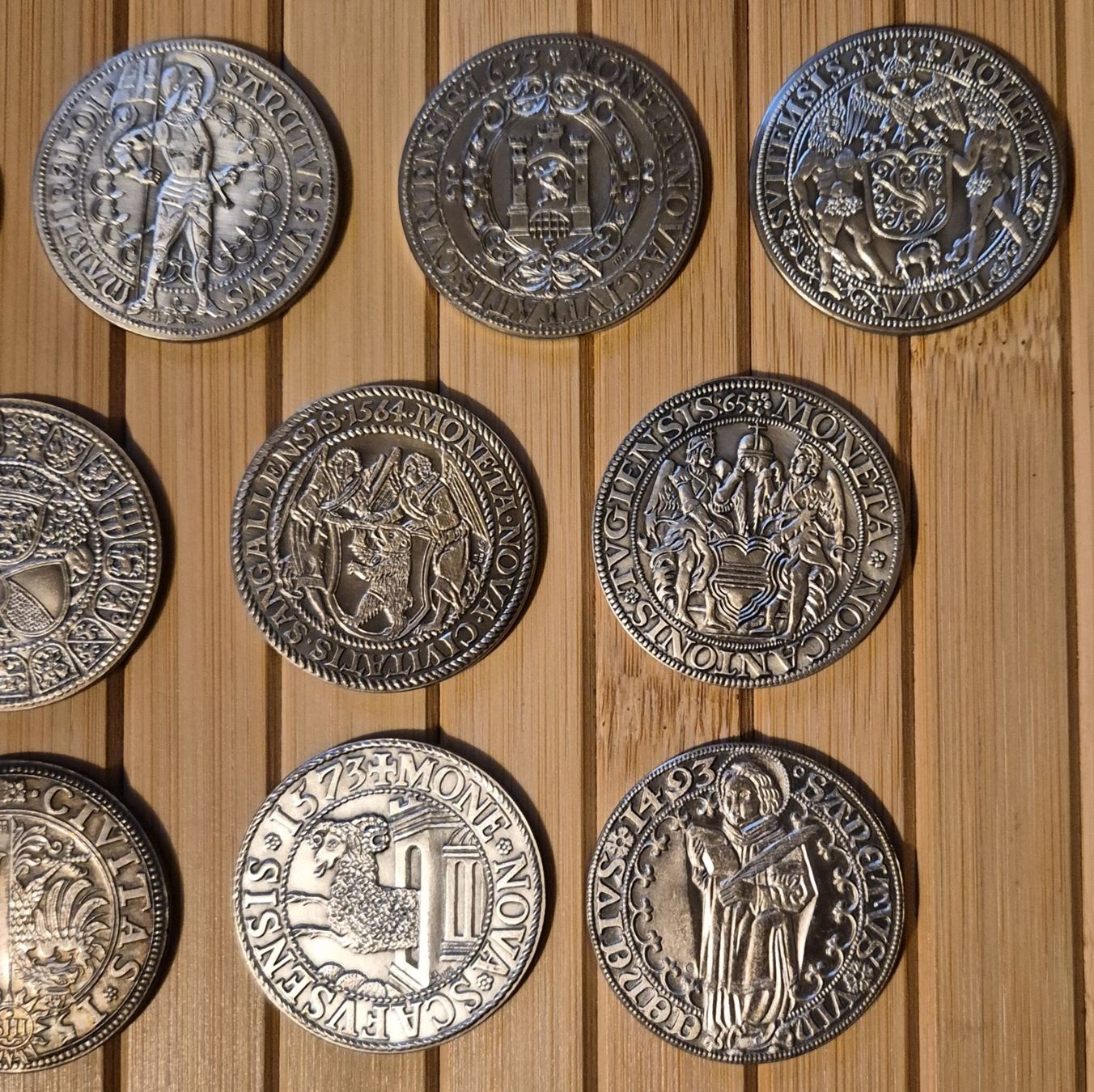 Alle Münzen: 13 historische Schweizer Münzen – Gebraucht aus Basel von Kurioses 3