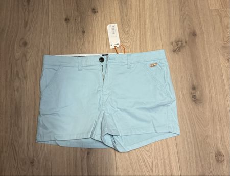 Superdry Damen Shorts, Hellblau, Gr. 40, Neu mit Etikett! (5