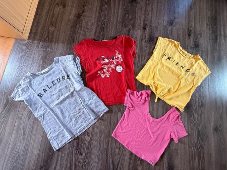 Lot t shirts fille ado 162-168