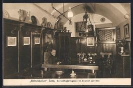 Bern, Innenansicht vom Gasthaus Klötzli