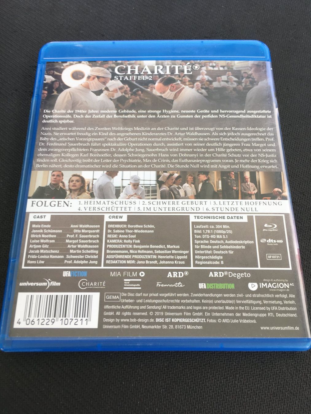 Tutti i DVDs: Charité (Staffel 2) [Blu-ray] – Usato da St.Gallen venduto da MedienJoe 1
