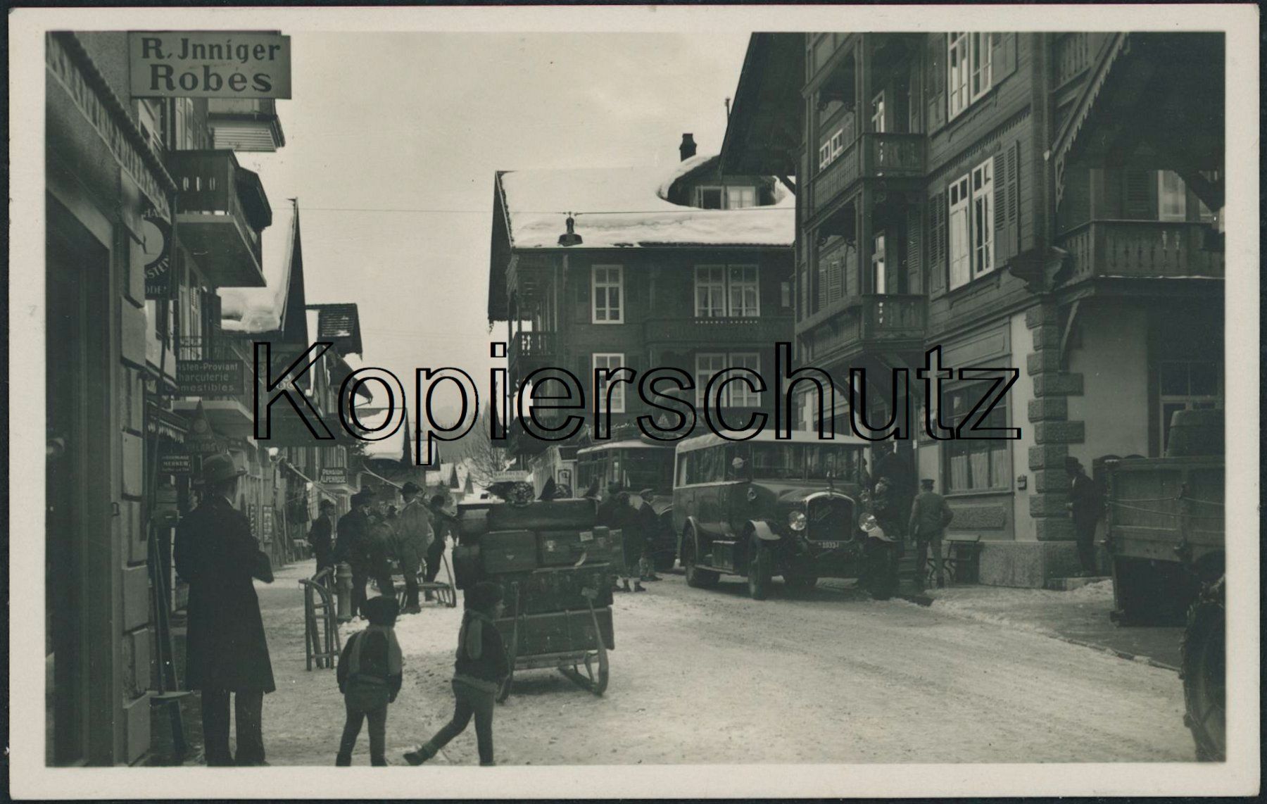 Cartoline postali: BE Adelboden - Post - Postauto – Usato da Schindellegi venduto da dolpitz