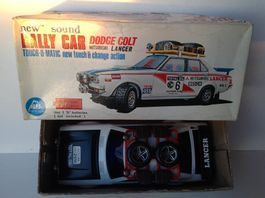 Altes Spielzeugauto  Dodge Colt Mitsubishi Lancer Rally Car