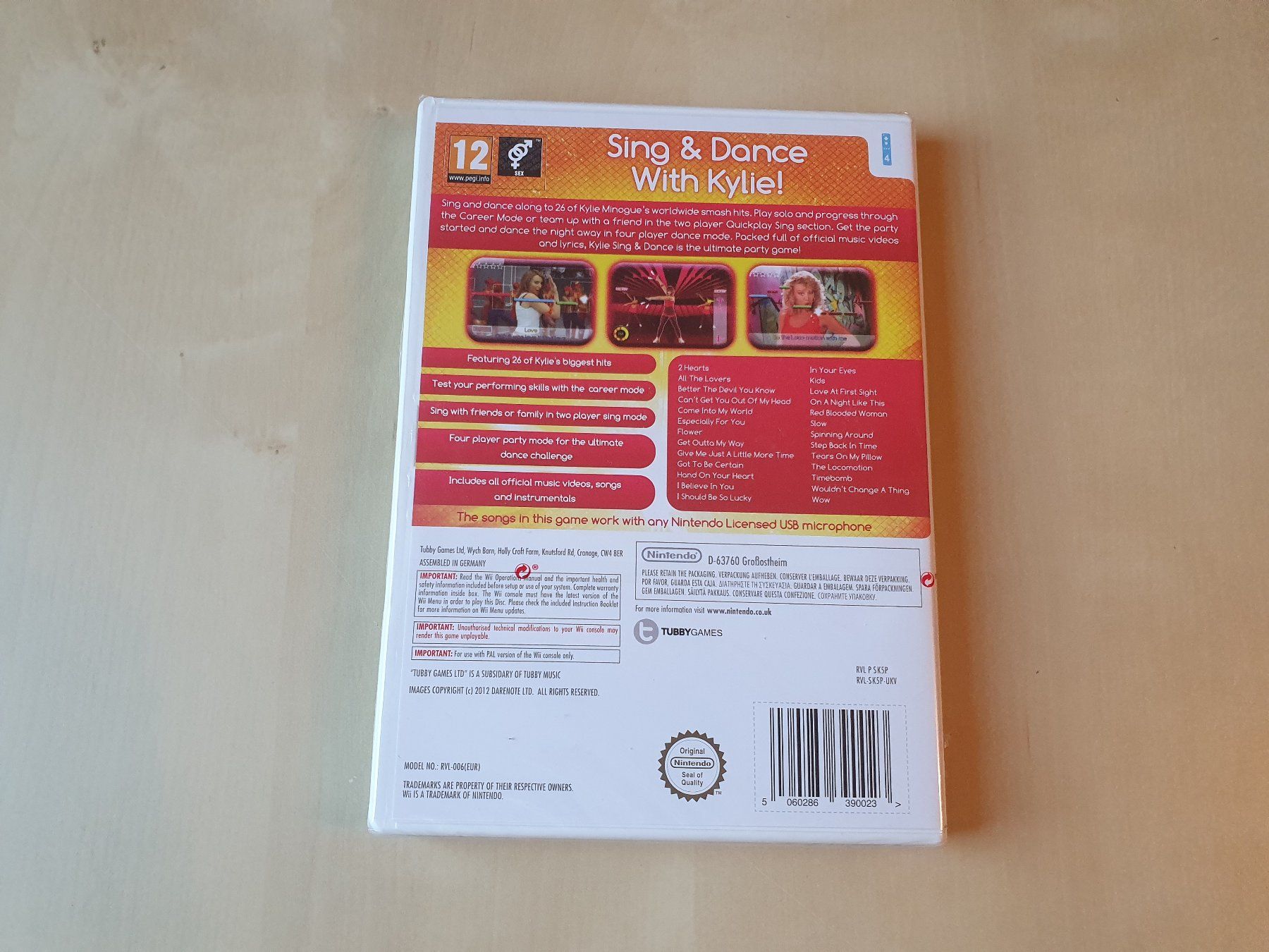 Nintendo Giochi: Kylie Sing & Dance neu und ovp – Nuovo e nell'imballaggio originale da Stansstad venduto da collectorsshop 1