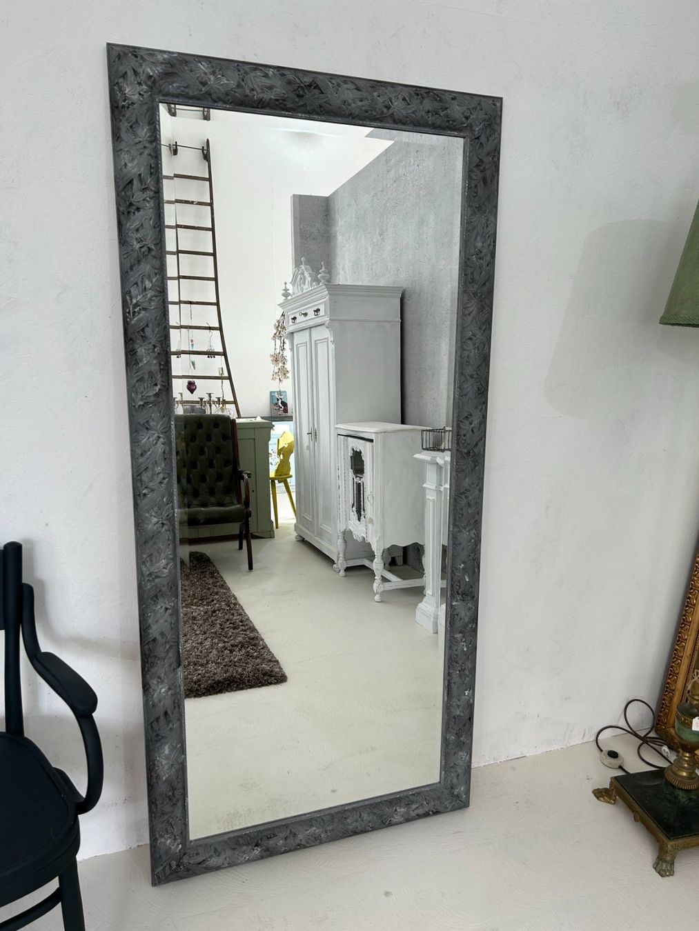 Spiegel Wand barock gross Facettenschliff braun 188 x 88 (Gebraucht) in Dottikon für CHF 750 – nur Abholung auf Ricardo kaufen