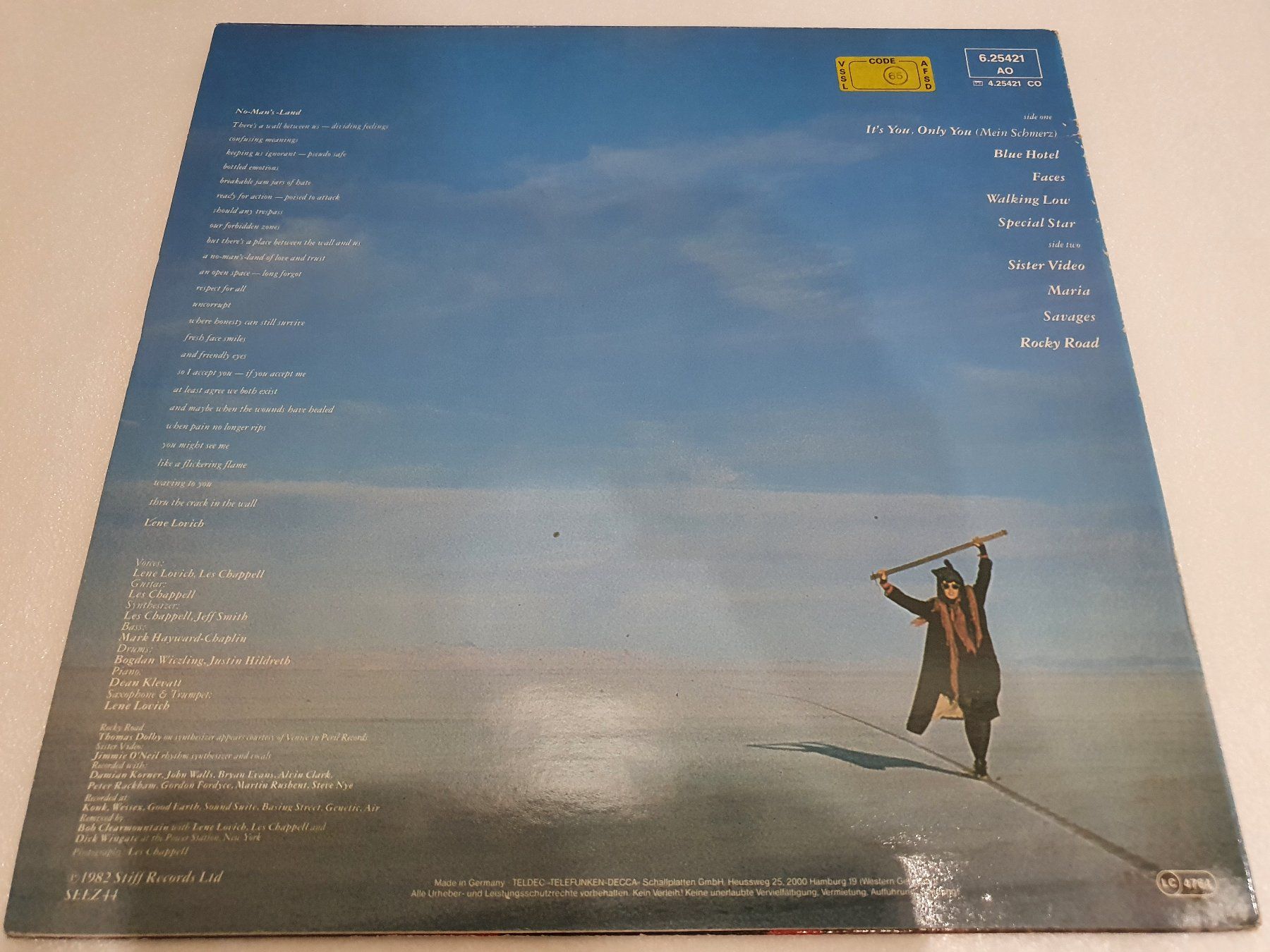 Dischi in vinile: Lene Lovich – No Man's Land – Usato da Uster venduto da Vinyl-Leidenschaft 1