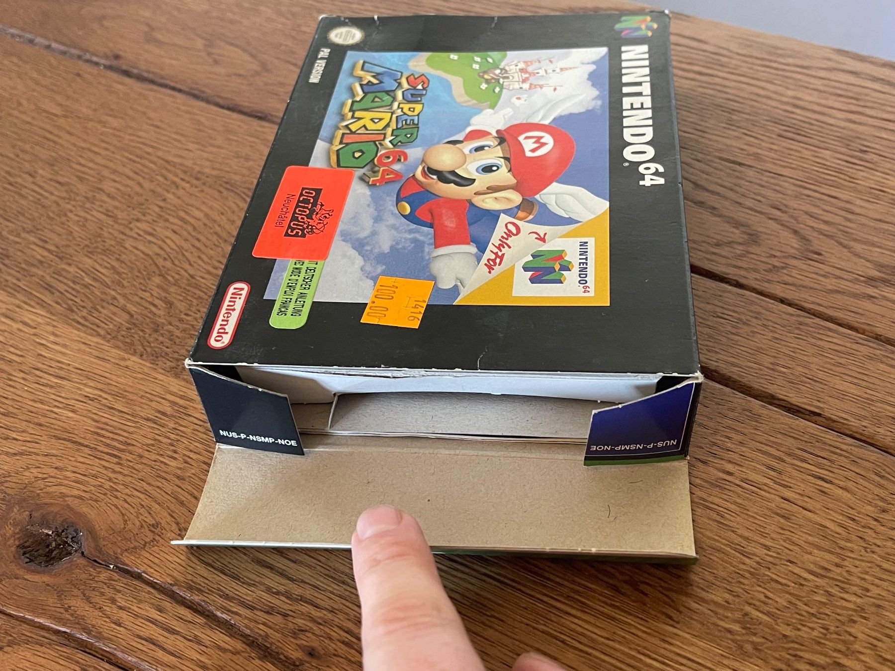 Nintendo Giochi: Nintendo 64 Super Mario 64 PAL in Orginalverpackung – Usato da Zuerich venduto da Dorsi 2