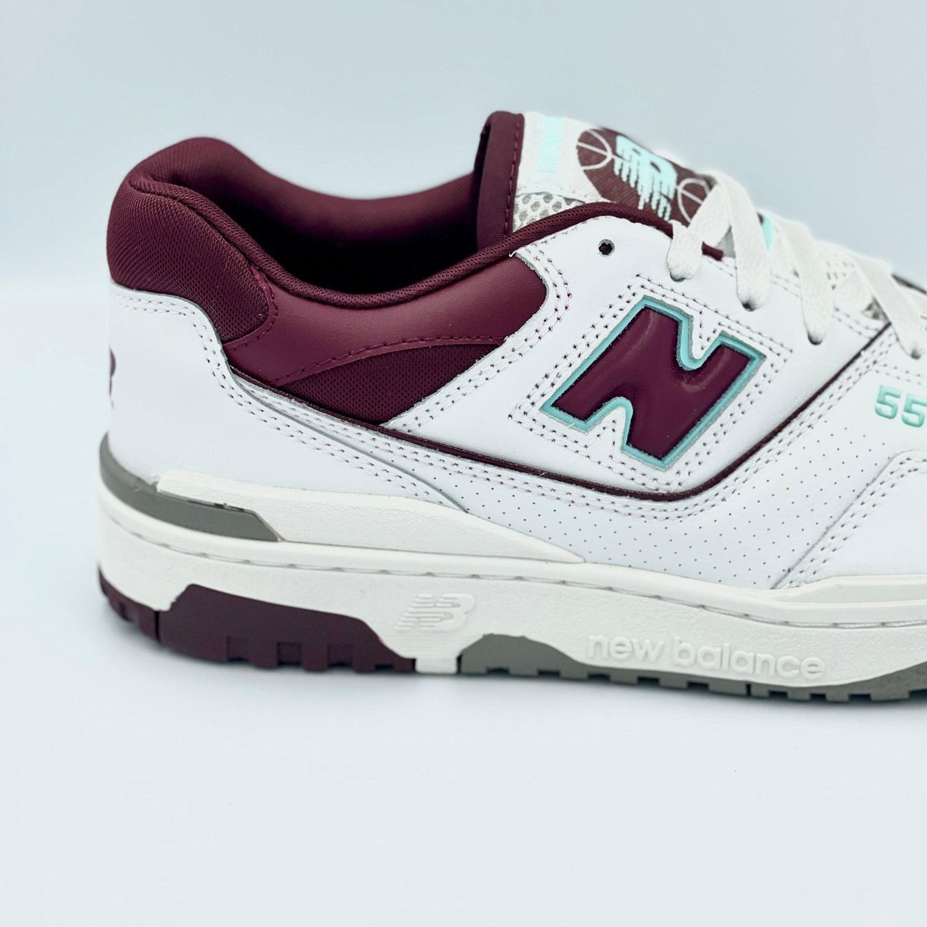 New Balance Scarpe da uomo: New Balance 550 Burgundy EU 44 – Nuovo e nell'imballaggio originale da Erlinsbach venduto da sasneakers 2