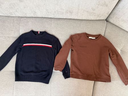 2 Pullover Gr. 122 Tommy Hilfiger, Pangaia