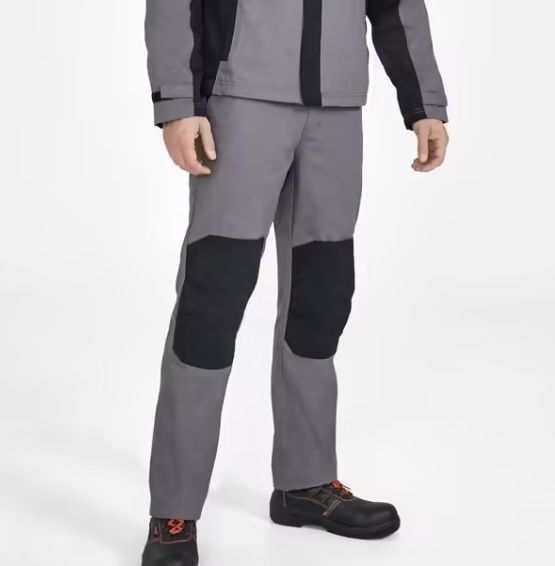 Pantaloni: Robuste Arbeitshose / Trekkinghose, Grau, Gr. 42Top! – Nuovo e nell'imballaggio originale da Aarwangen venduto da to-hirschi 2
