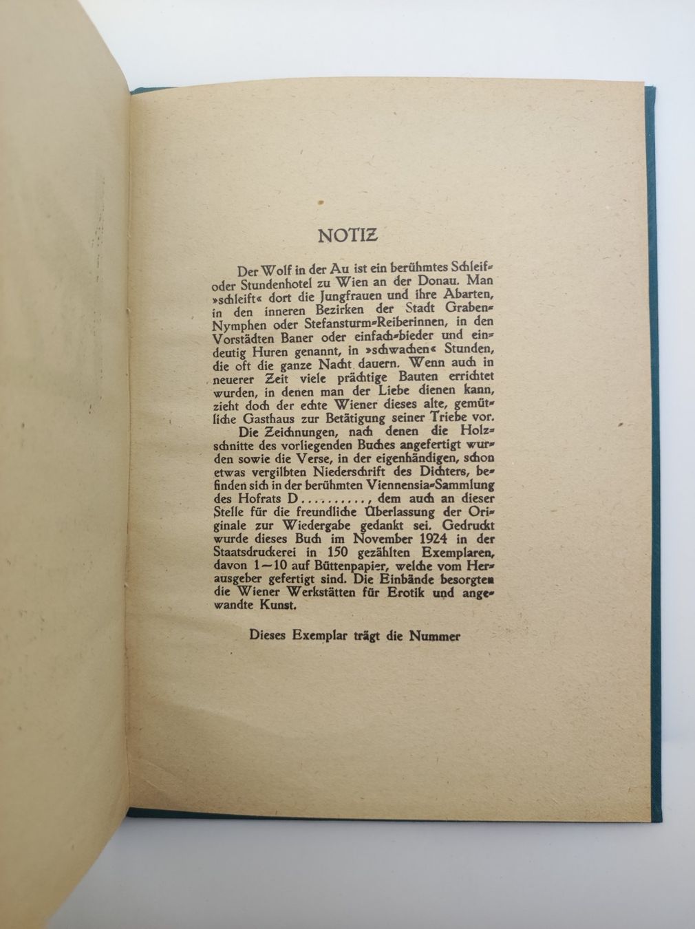 Libri: SCHLIESSMANN - WOLF IN DER AU – Usato da Goldach venduto da Gaip 5