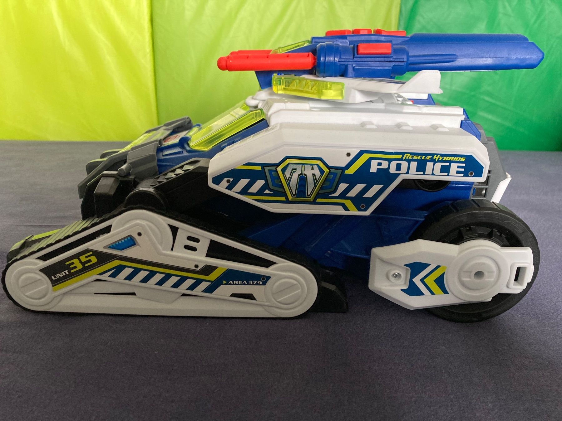 Giocattoli: Polizei Transformer Roboter Pistole – Usato da Gampelen venduto da Sahe 4