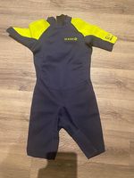 Neoprenanzug dunkelblau/lemongreen 77 cm lang, wie neu