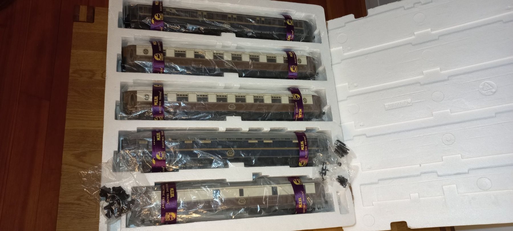 Modellini di ferrovie: M.T.H. Spur 0 Sncf CIWL / Pullman 5teilig – Usato da Olten venduto da bananariff 9