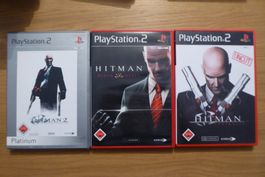 PS2 3x Hitman Spiele Games