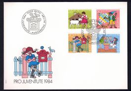 FDC Pro Juventute 1984