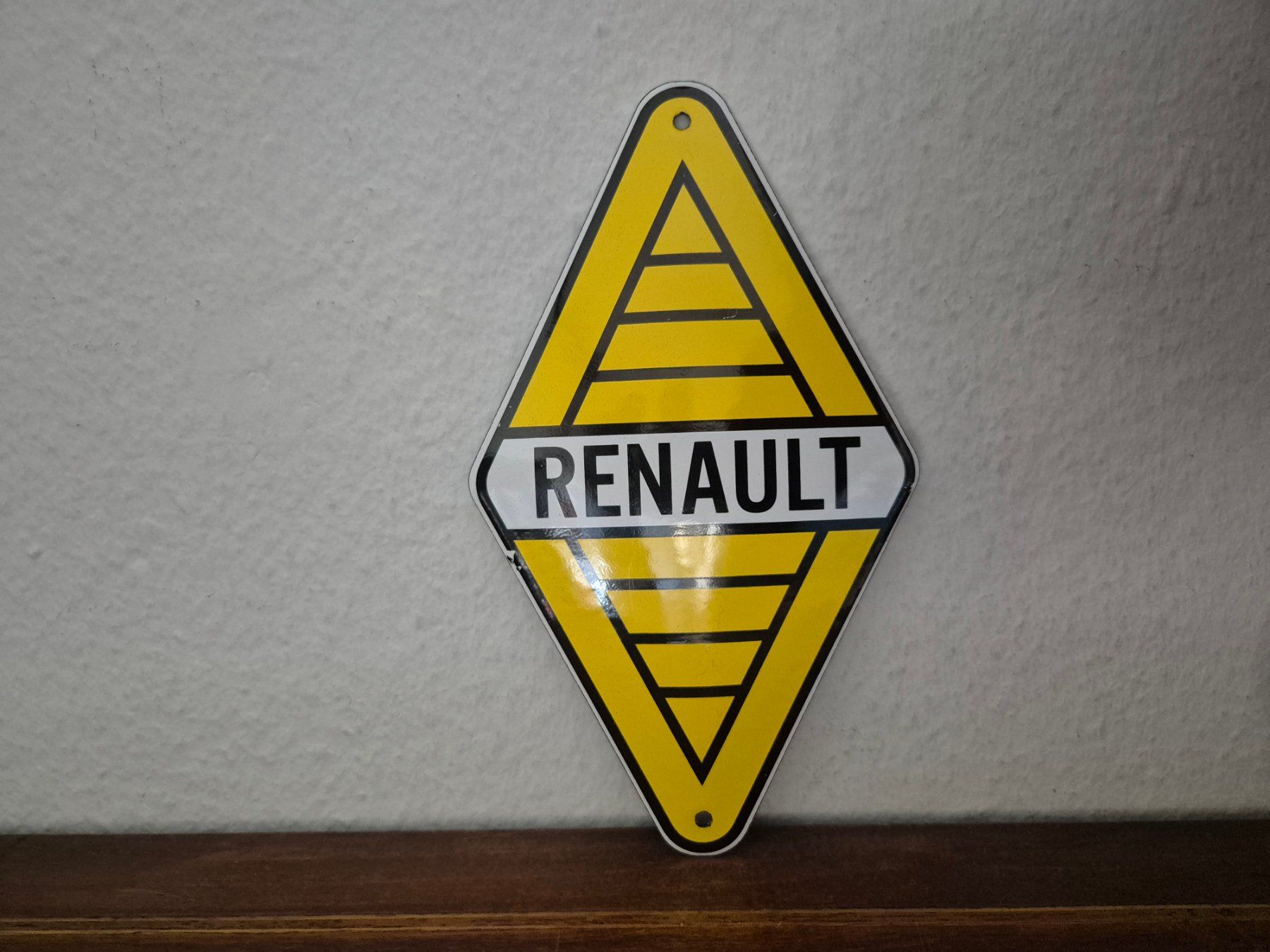 Insegne: Emailschild Renault Auto Werkstatt Service Emaille Schild – Nuovo (secondo la descrizione) da Schaffhausen venduto da pfanis09