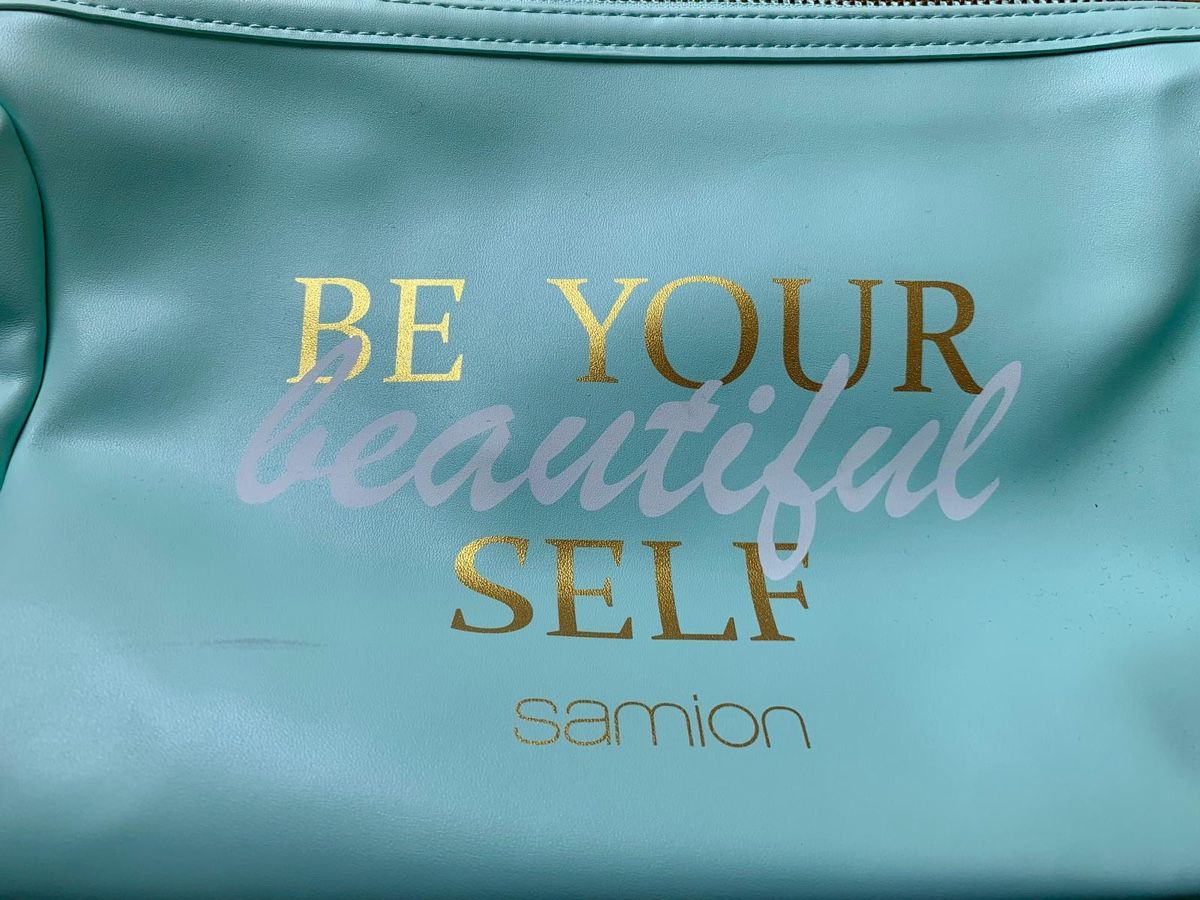 Custodie per cosmetici: Samion Kosmetiktasche Hellblau "Be Your Beautiful Self" – Usato da Biel/Bienne venduto da SandraDG 1
