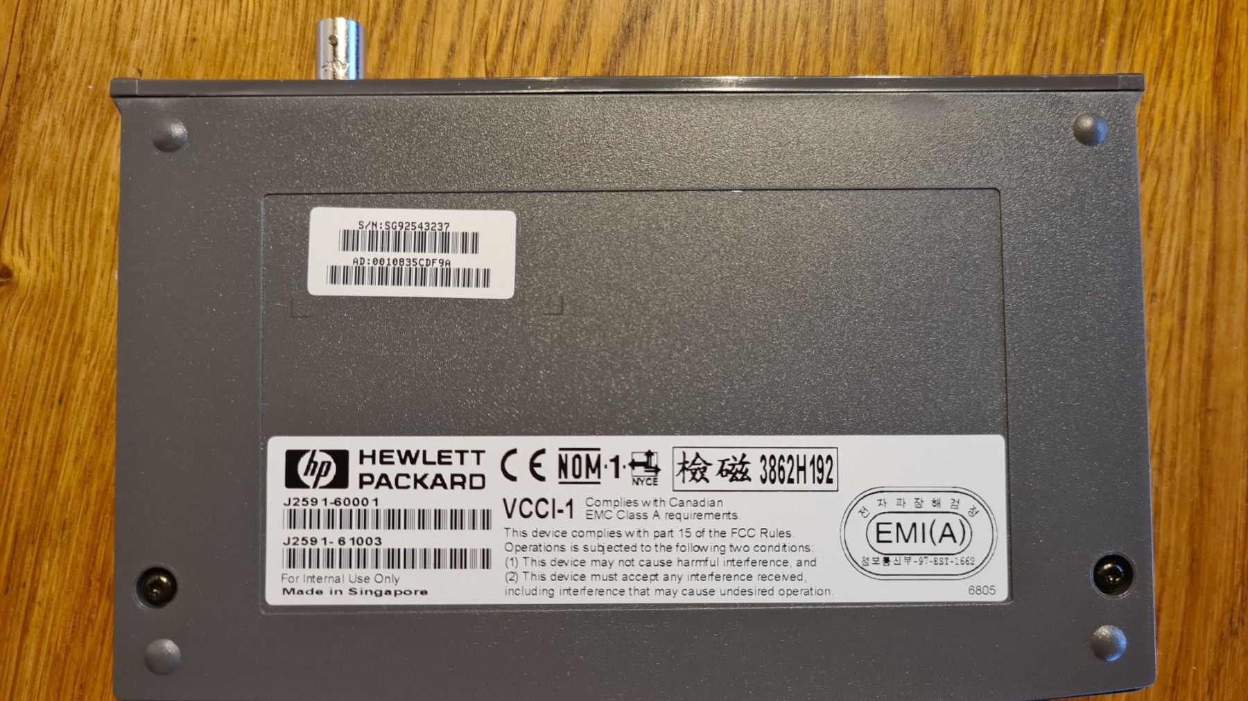 Hewlett Packard Stampanti: Drucker Server Typ: Jetdirect EX Plus P/N HP J2591 A – Nuovo (secondo la descrizione) da Winkel venduto da Heuresis 3