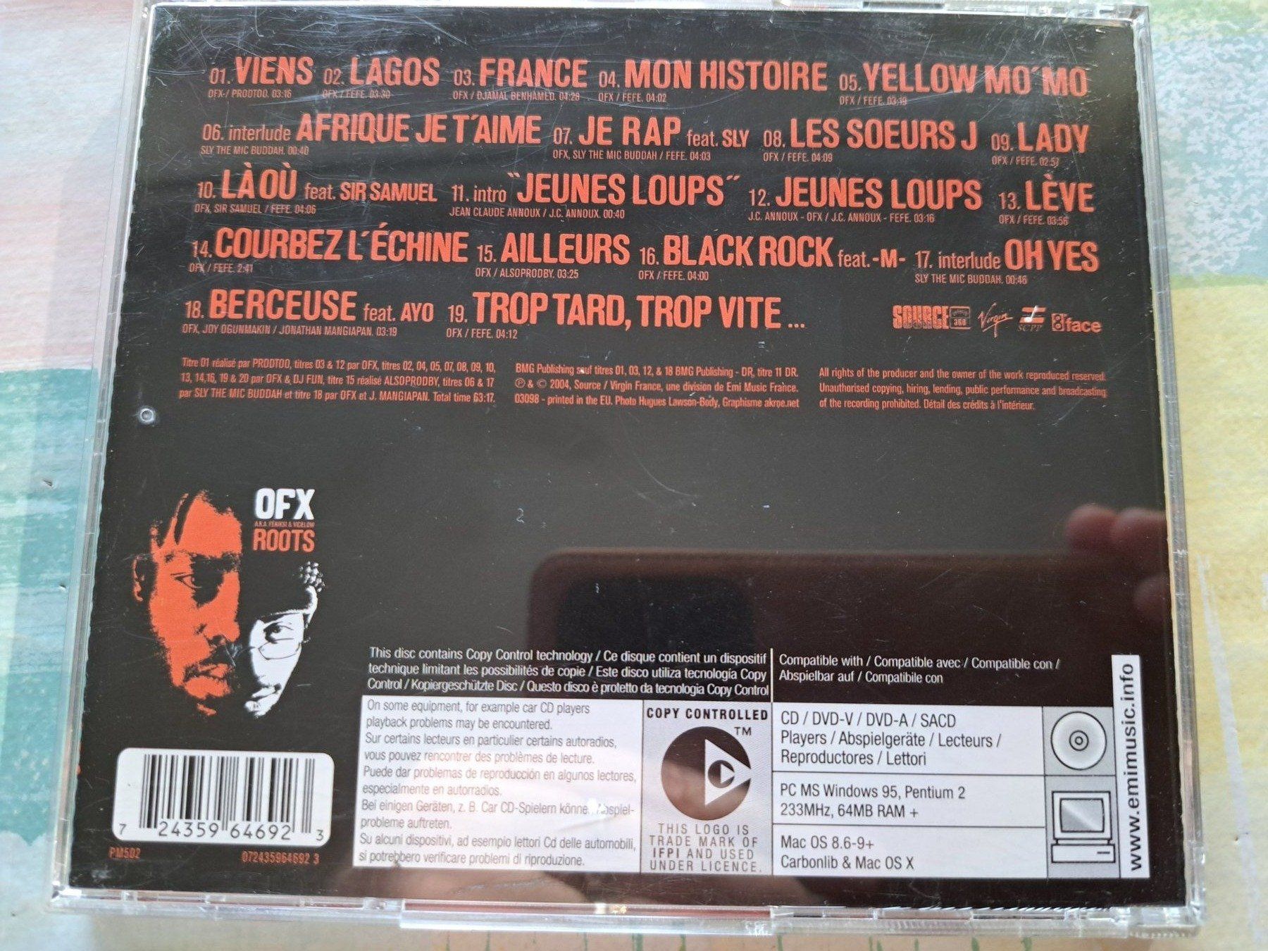 CDs: CD OFX Roots – D'occasion à Pully par bro_n52j 1