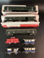 Fleischmann H0 Lot mit div. Wagen und Rangierlok