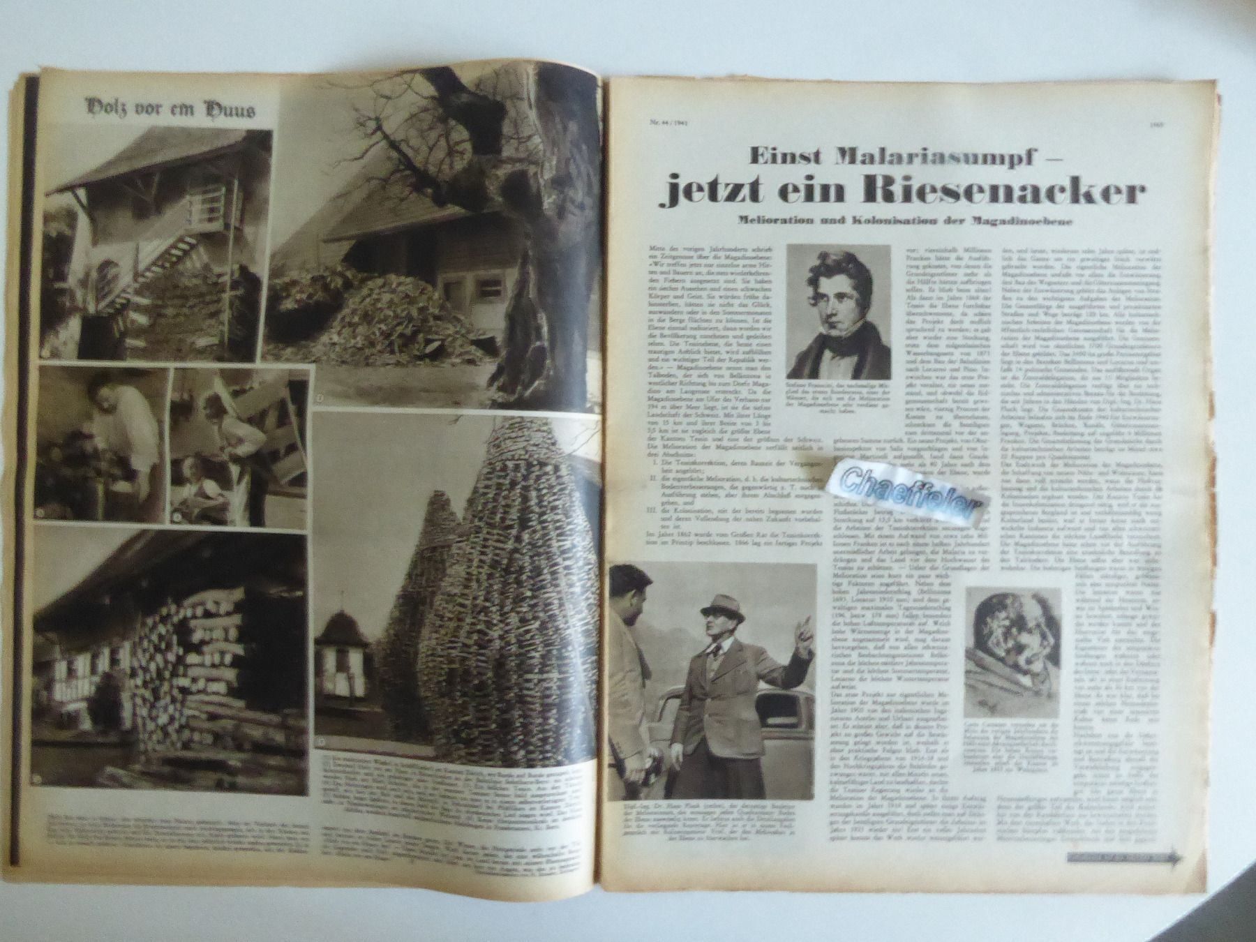 Revues & Magazines: 1941 Schweizer Jllustrierte Zeitung – D'occasion à Zürich par Chaeffeler 4