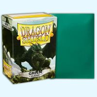 Dragon Shield - Green Classic - Deck Protector - Sleeves 100