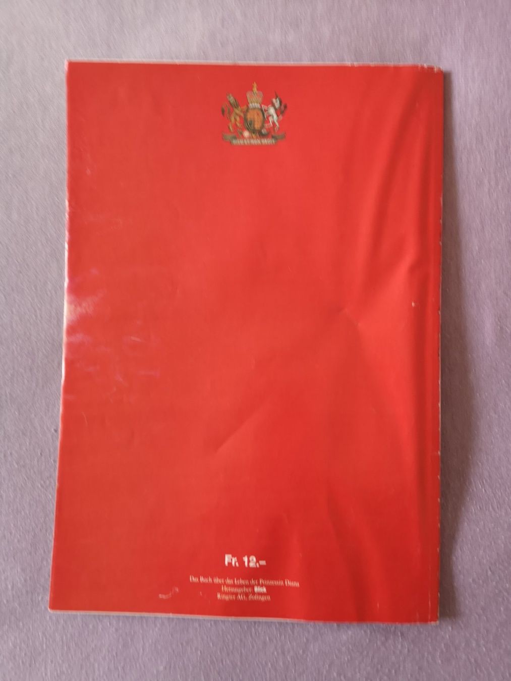 Bücher: Prinzessin Diana Buch von Blick – Gebraucht aus Schaffhausen von Leveron13 4
