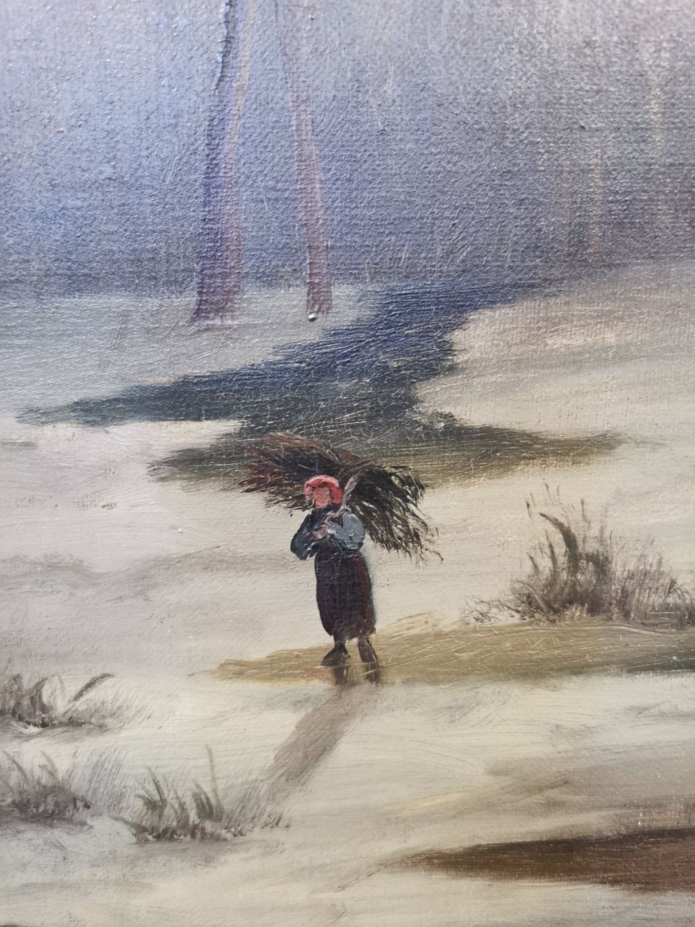 Dipinti: ANCIENNE HUILE SUR TOILE – Usato da Genève venduto da Qanil77 7