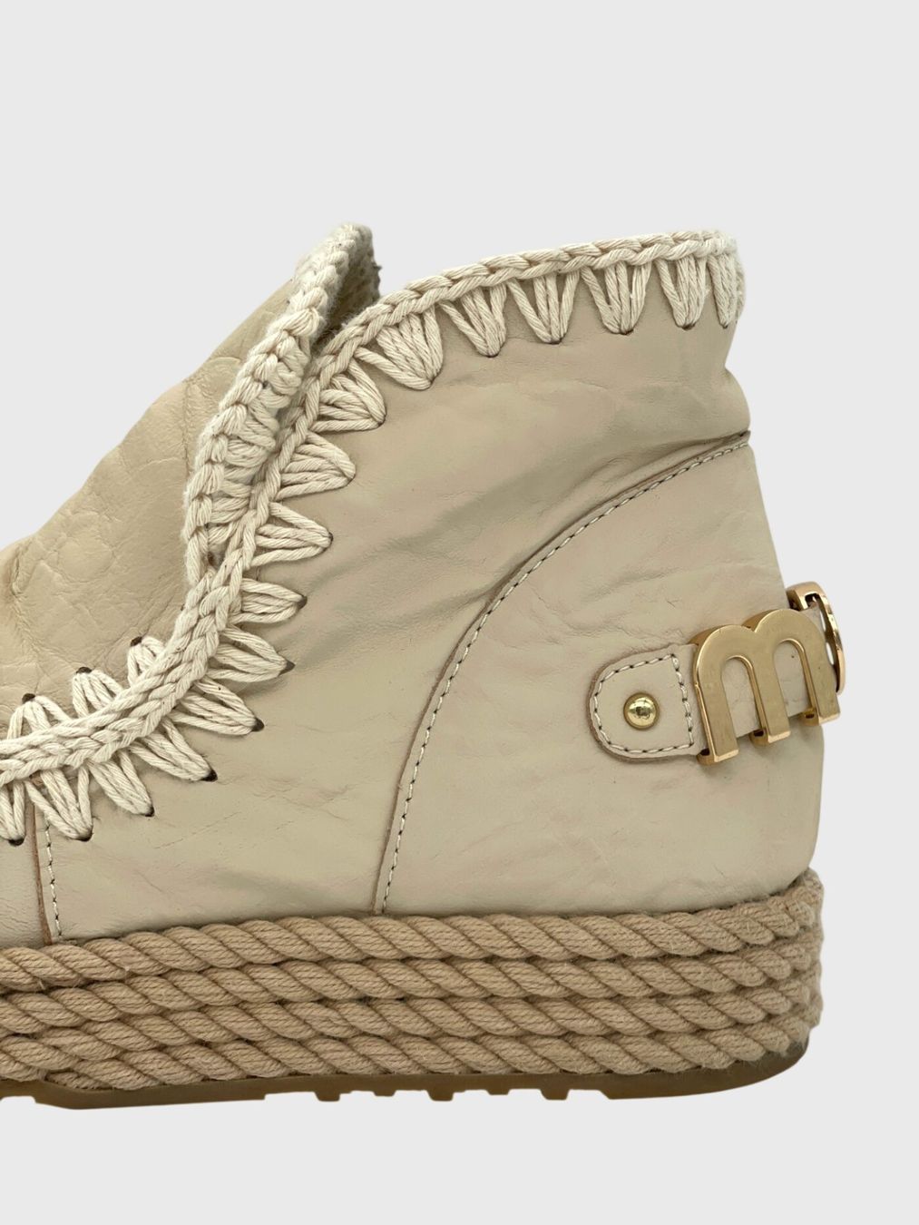 Mou Chaussures femmes: Mou Boots Mou Eskimo Ankle Boot EU 38 Beige – D'occasion à Zürich par shoe_shop 5
