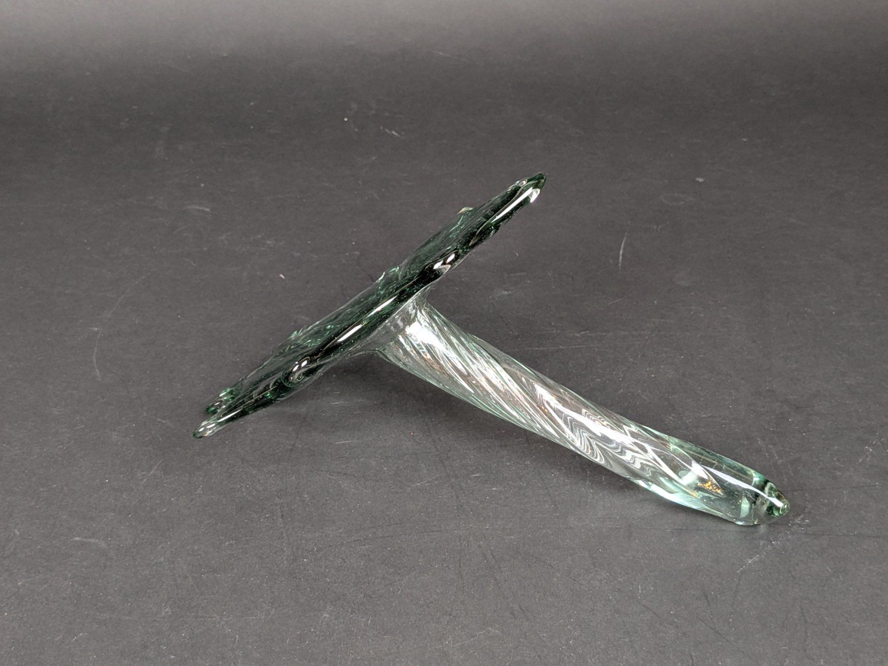 Verres: Lotus Kunstglas Vase – D'occasion à Thun par Restwert_Thun 2