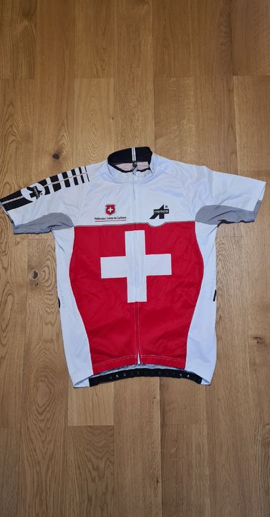 Assos Federation Suisse De Cyclisme Short Sleeve Cycling Jersey Size XS