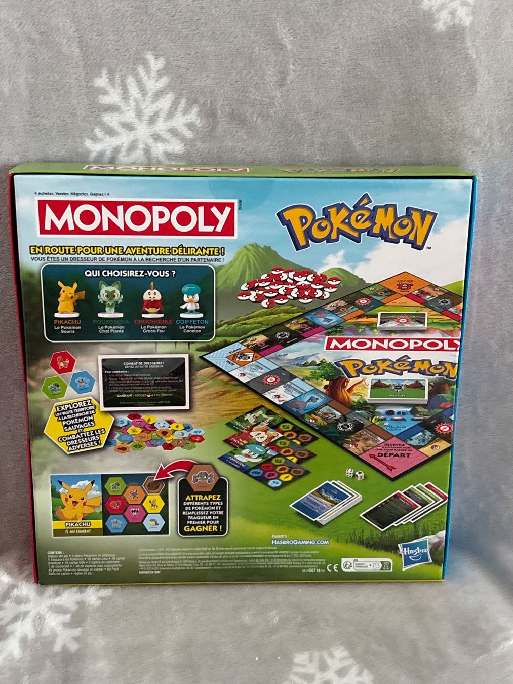 Monopoly Pokémon Édition Collection – Hasbro 2000, Version Française